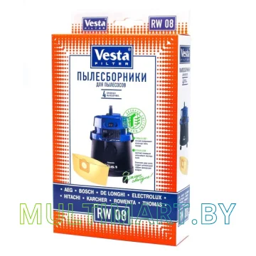 Комплект пылесборников Vesta Filter RW 08